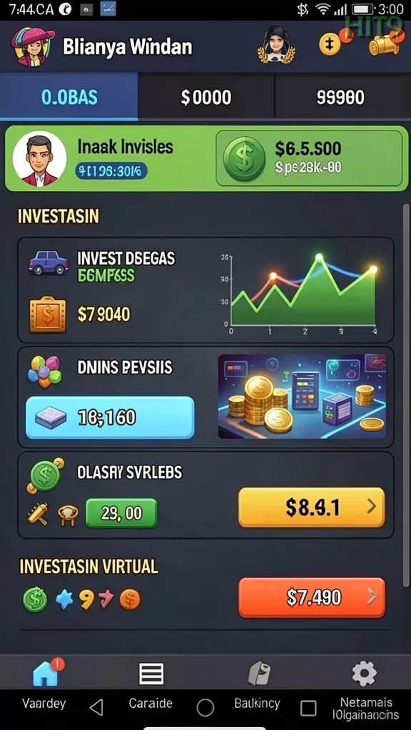 Cuplikan layar MILO4D — aktivitas